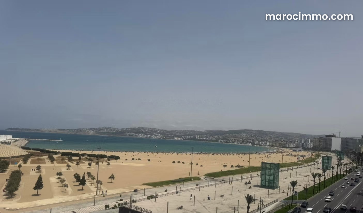شقة مفروشة بإطلالة بحرية خلّابة في حي الشاطئ طنجة — طنجة