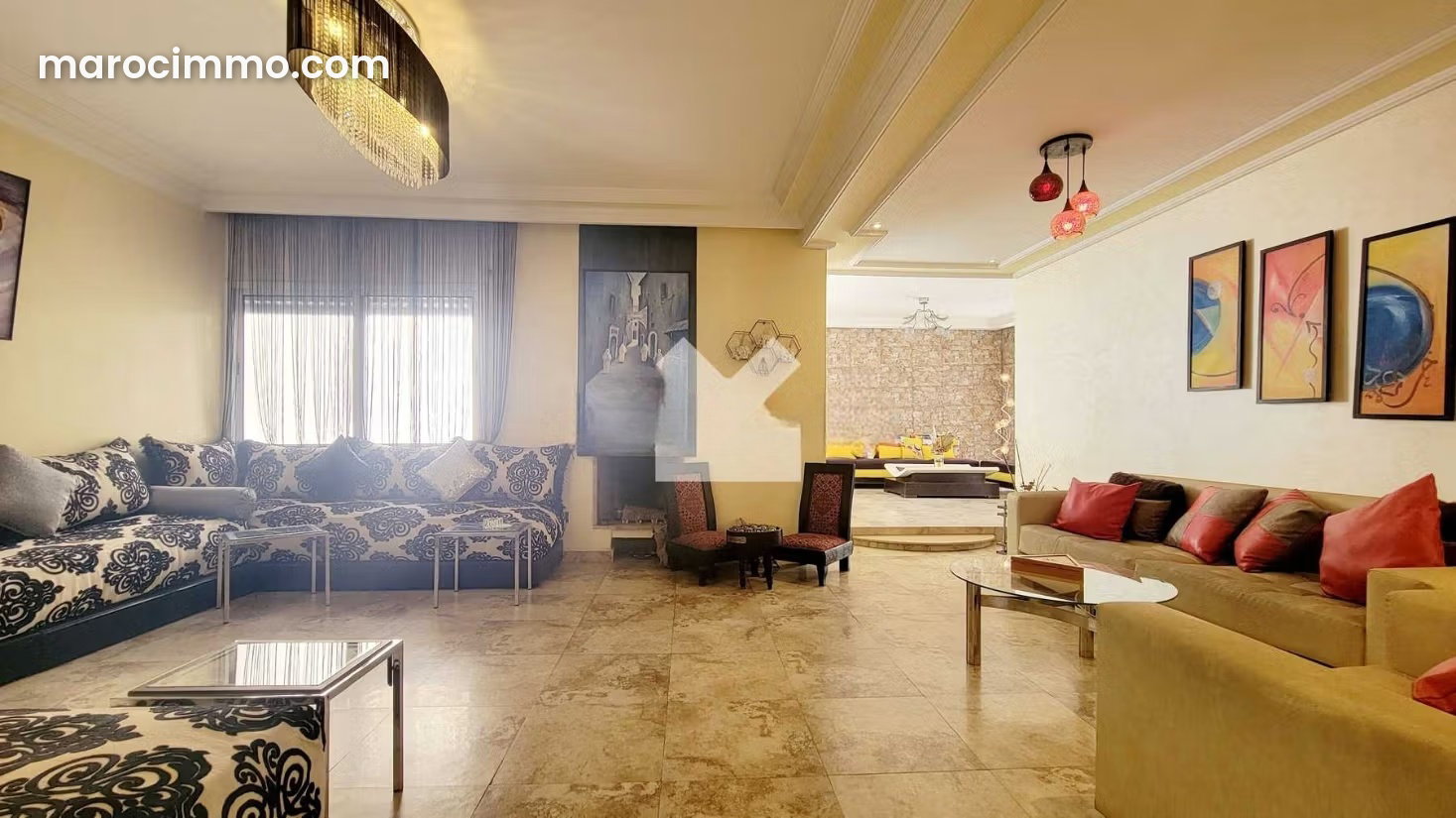 180 sqm Apartment, 3 Bedrooms, Hospitals District, Casablanca — Casablanca
