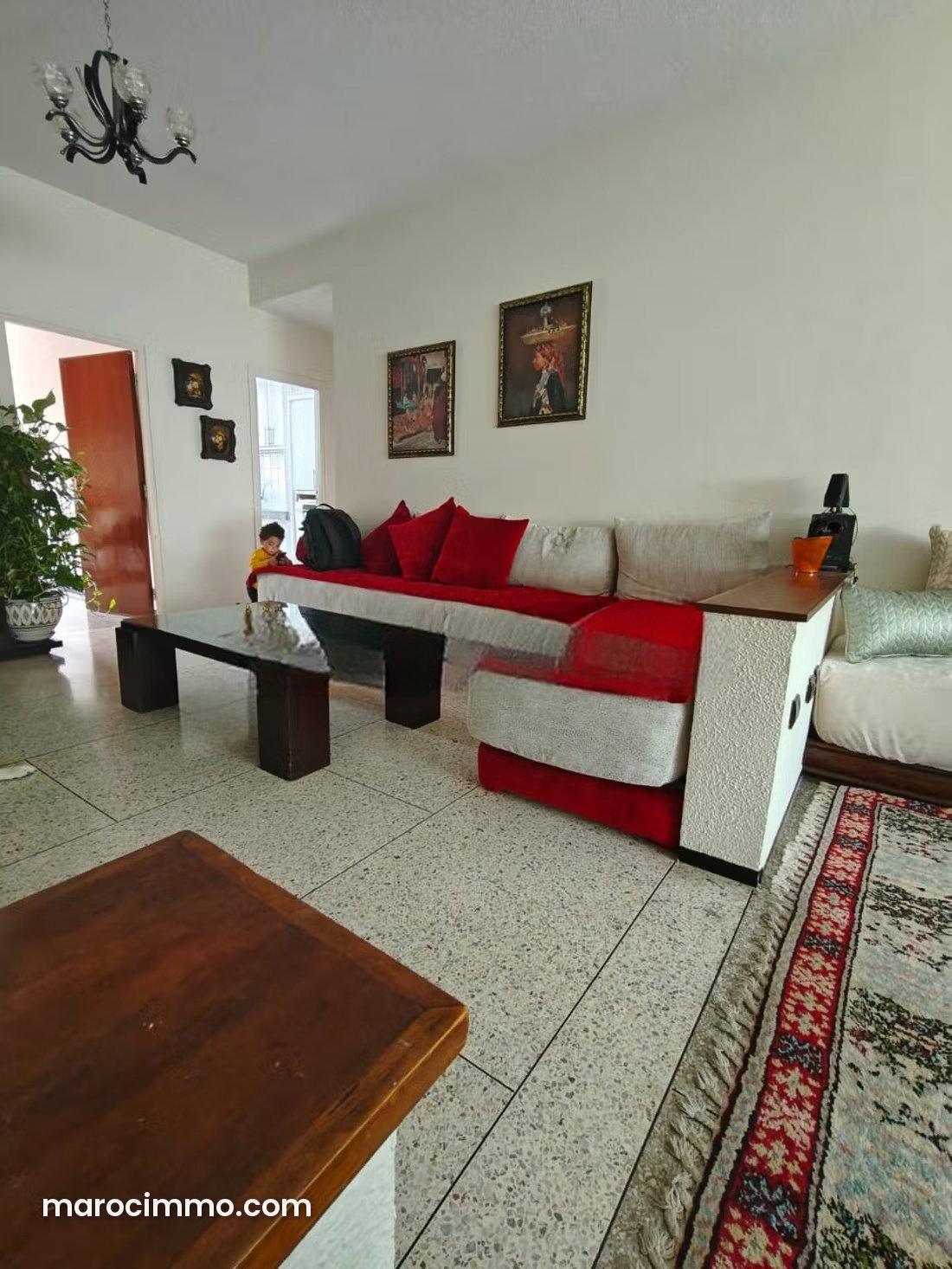 Appartement 114 m², 3 chambres, terrasse et garage, Agdal, Rabat — Rabat