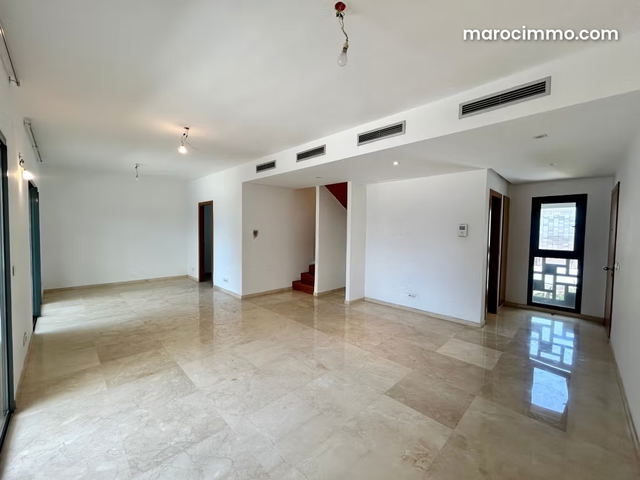 Magnificent Triplex Apartment for Rent — Casablanca