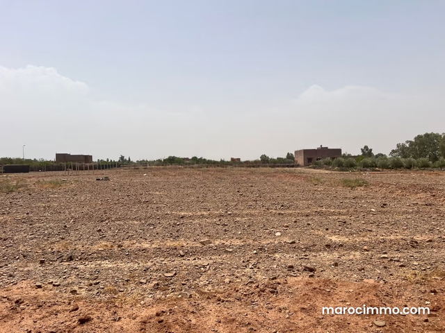 Land for Sale on Route de l'Ourika. Total Area 2000 m² — Marrakesh