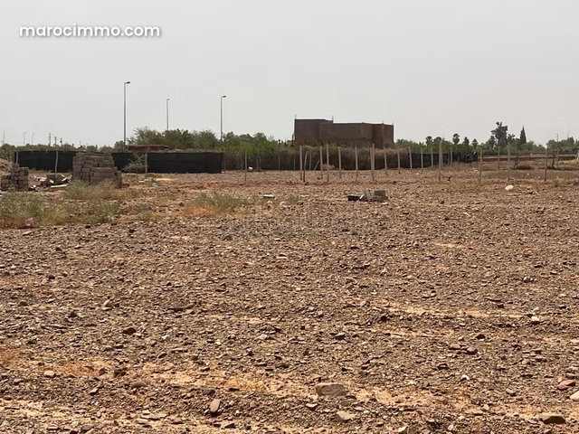 Achat de terrain à Route de l'Ourika. Surface totale 2000 m² — 3