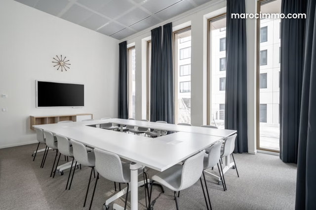 Un bureau au design pour 5 à Casablanca, Metwork — 2