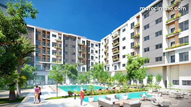 Projet haut standing avec piscine 100% déclaration — طنجة