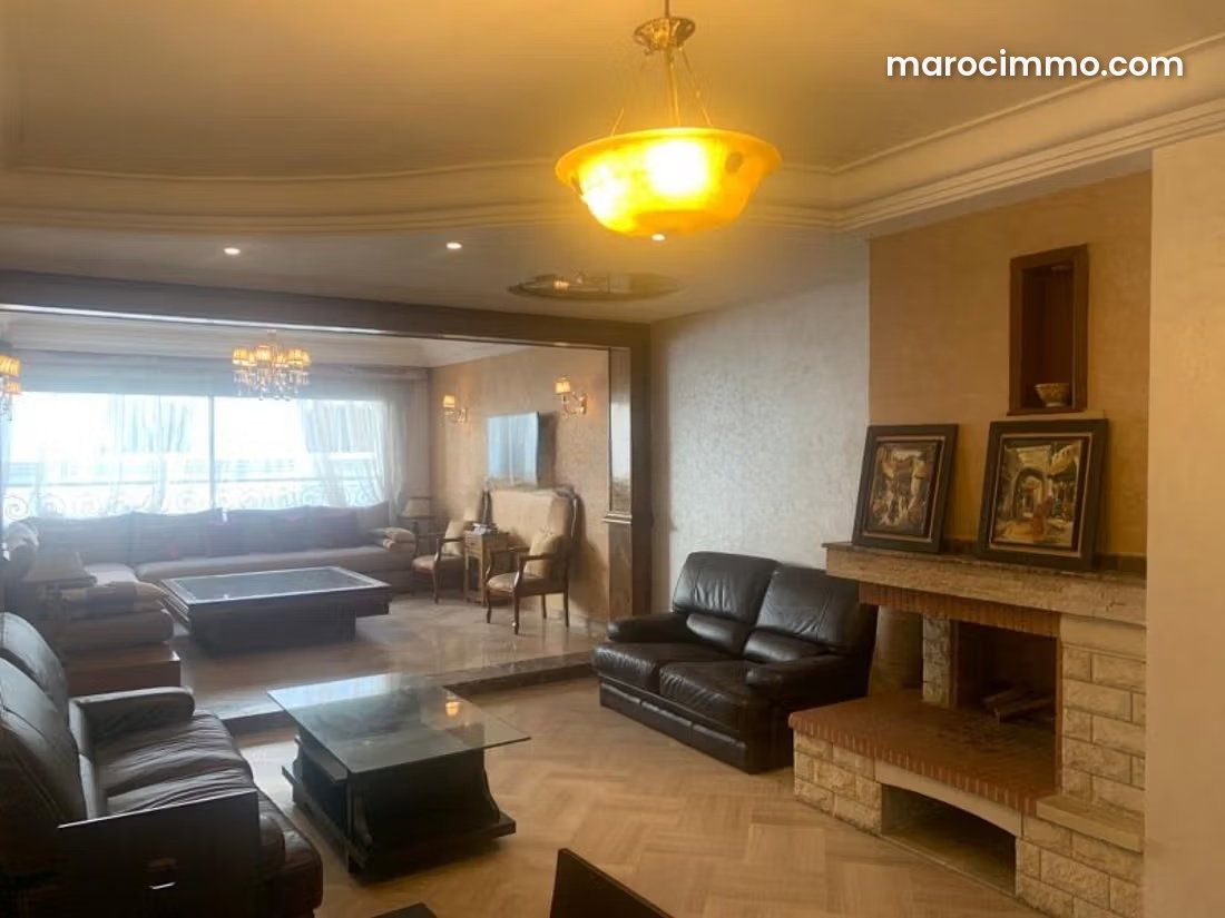 Furnished 170 sqm Apartment with Terrace in Racine, Casablanca — Casablanca