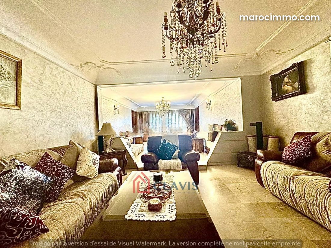 5-room apartment with terrace in Alsace Lorraine, Casablanca — Casablanca