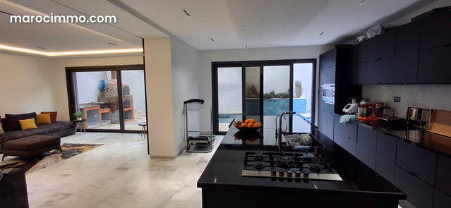 Location villa avec piscine à Rah Rah Tanger — 3