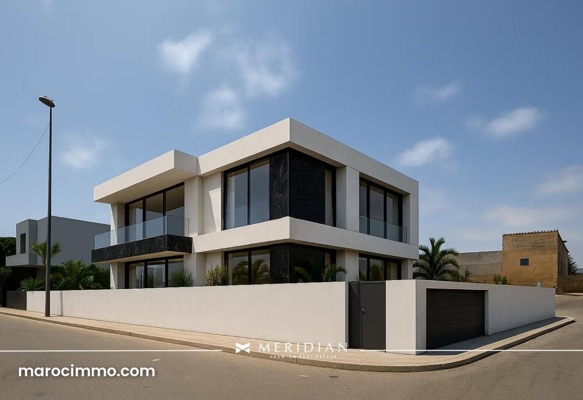 564 m² Corner Plot in Aïn Diab, Casablanca, with Potential Ocean Views — Casablanca