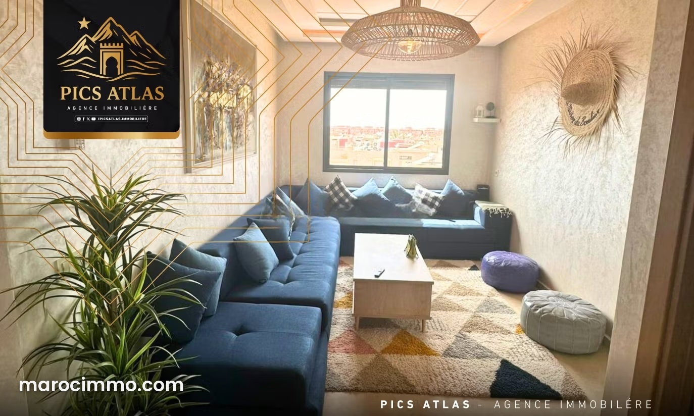 Appartement 70 m² avec terrasse Route de Casablanca Marrakech — Marrakech