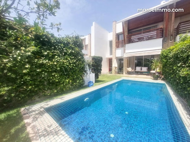 Vente magnifique villa 3chambres avec piscine, CGI Ville verte Bouskoura — 3
