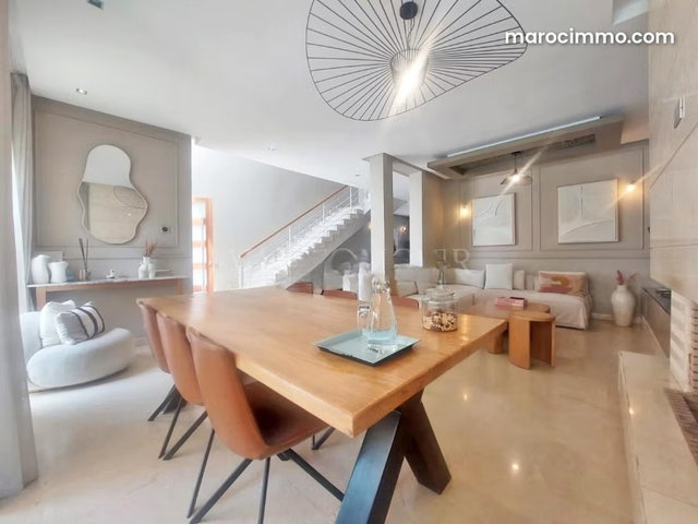Vente magnifique villa 3chambres avec piscine, CGI Ville verte Bouskoura — 4
