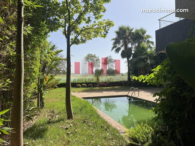 Magnifique villa front golf / 3 suite / bouskoura ville verte — 2