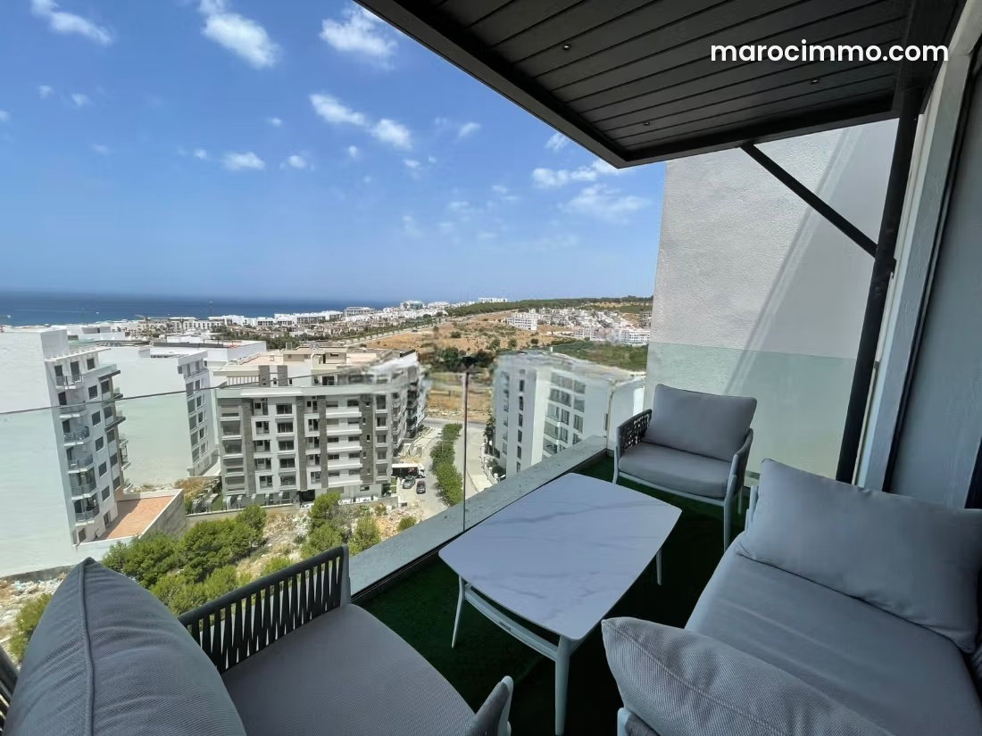 179 m² Apartment in Sania, Tangier, Panoramic Sea and Mountain Views — Tangier