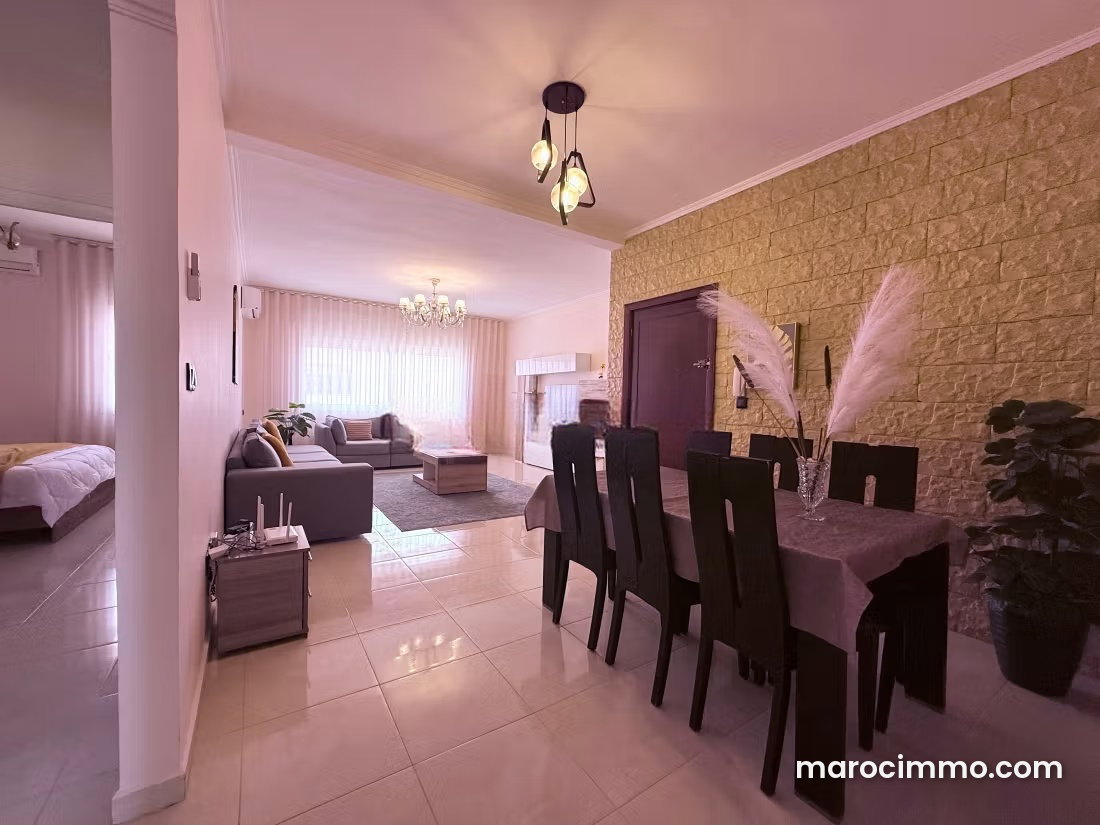 Appartement meublé 80 m² à louer à Fès Route Ain Chkaf — Fès