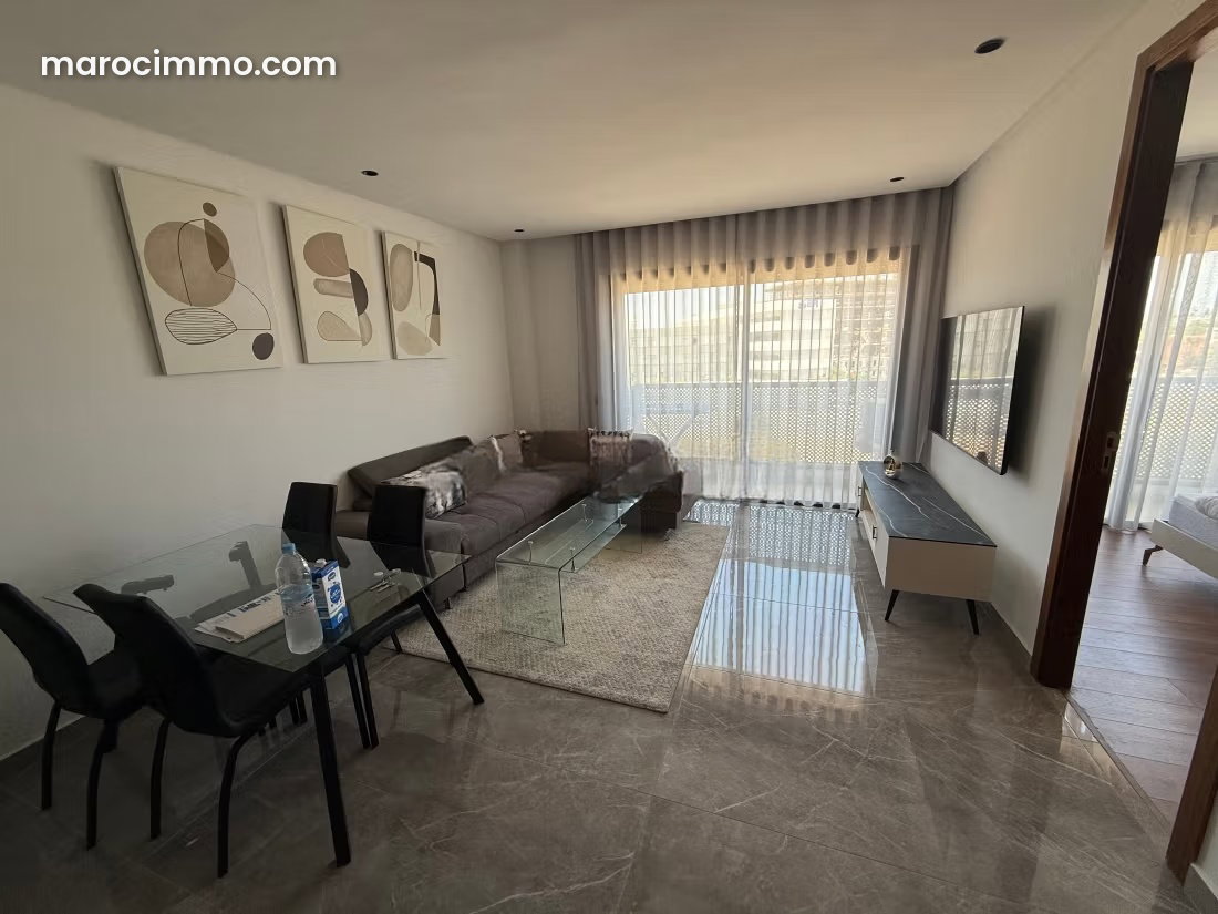 Furnished Apartment with Sea Views in Casablanca Finance City — Casablanca