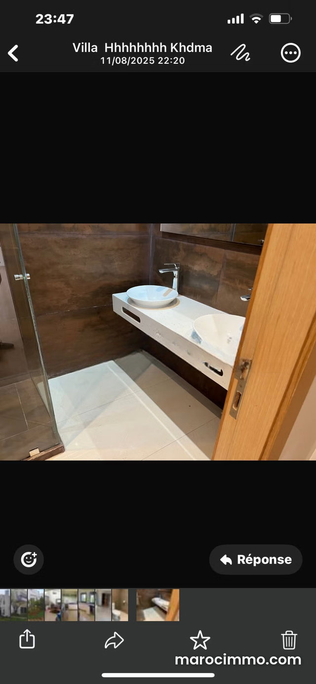 Villa de haut standing à vendre à Harhoura. Surface totale 270 m². Concierge et piscine — 5