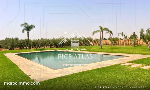 Villa Meublée à Vendre, 1 hectar, Route Amizmiz KM 22 — 4