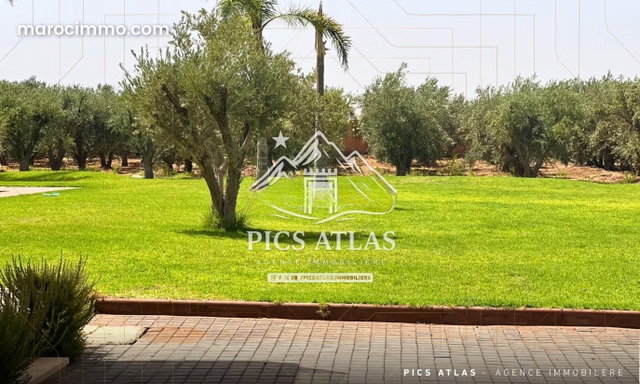Villa Meublée à Vendre, 1 hectar, Route Amizmiz KM 22 — 5