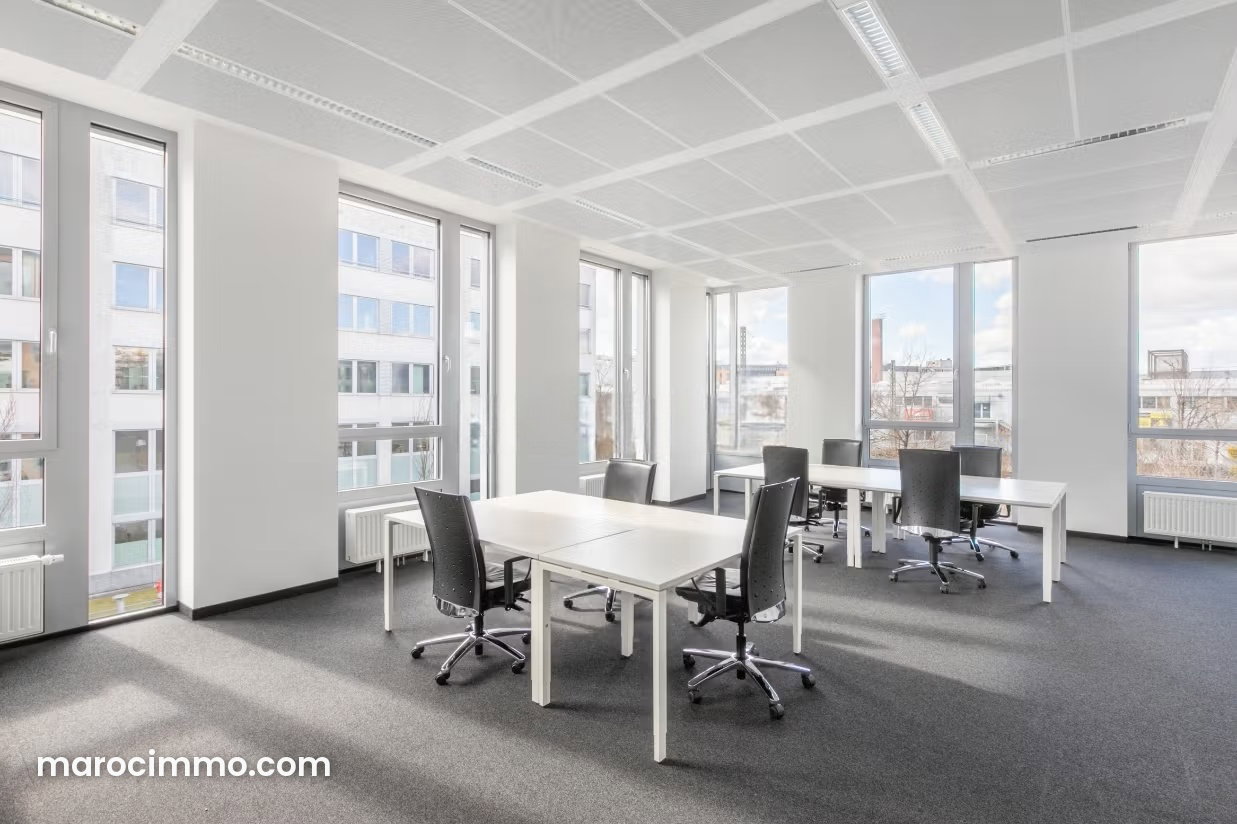 Bureau 30 m² équipé, Californie, Tanger — Tanger