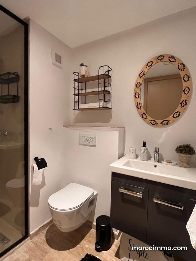 Superbe appartement à louer à Maârif. 3 pièces. Meublé — 3