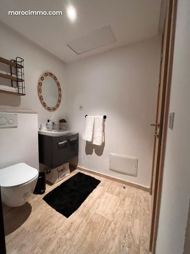 Superbe appartement à louer à Maârif. 3 pièces. Meublé — 4
