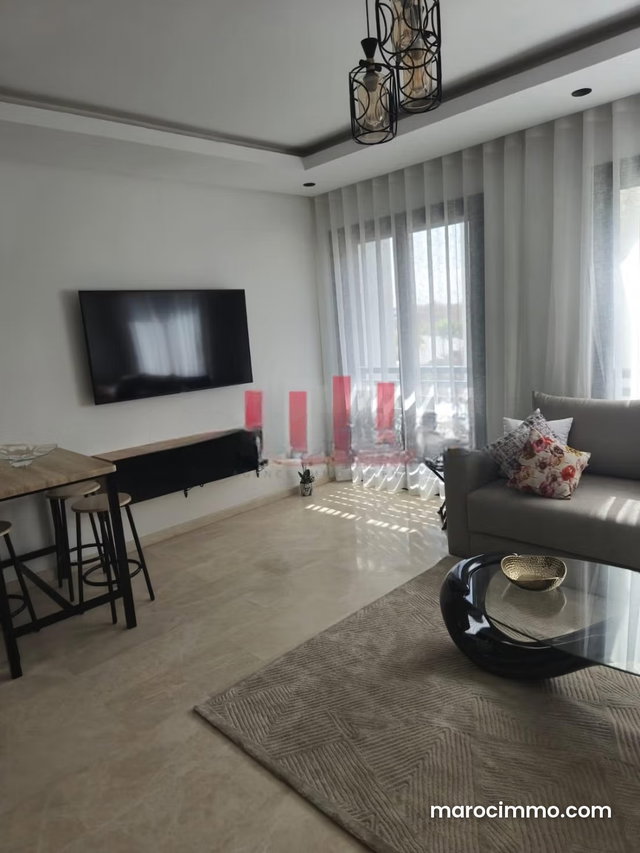 Superbe appartement 1 chambre / salon / meuble / bouskoura — 2