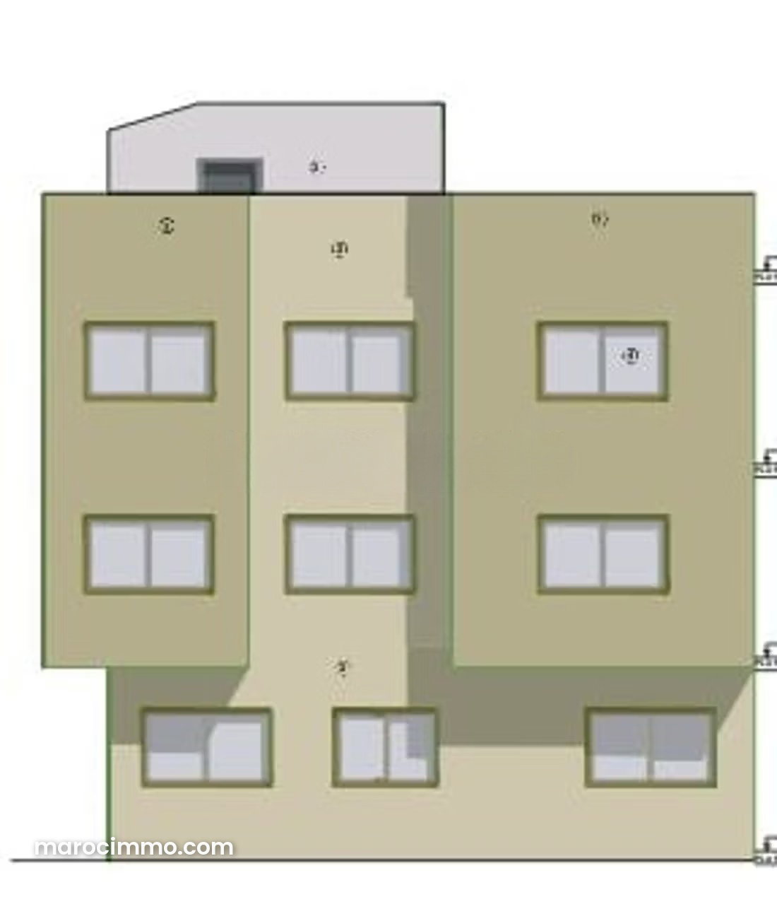 New-build apartment with garden and garage in Hay Lazaret, Oujda — Oujda