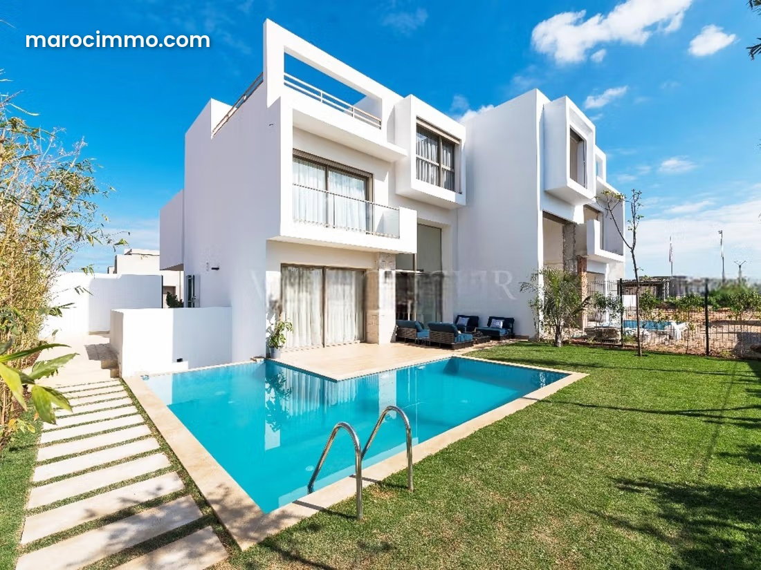 New 350 sqm villa with swimming pool, Dar Bouazza — Dar Bouazza