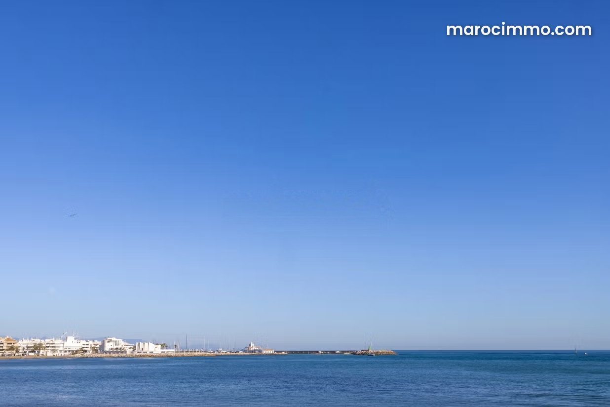 Terrain 1100 m² vue mer, Aïn Diab Casablanca — Casablanca