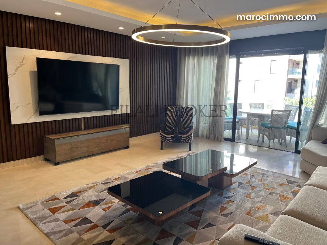 Furnished sea-view apartment, Aïn Diab, Casablanca — Casablanca