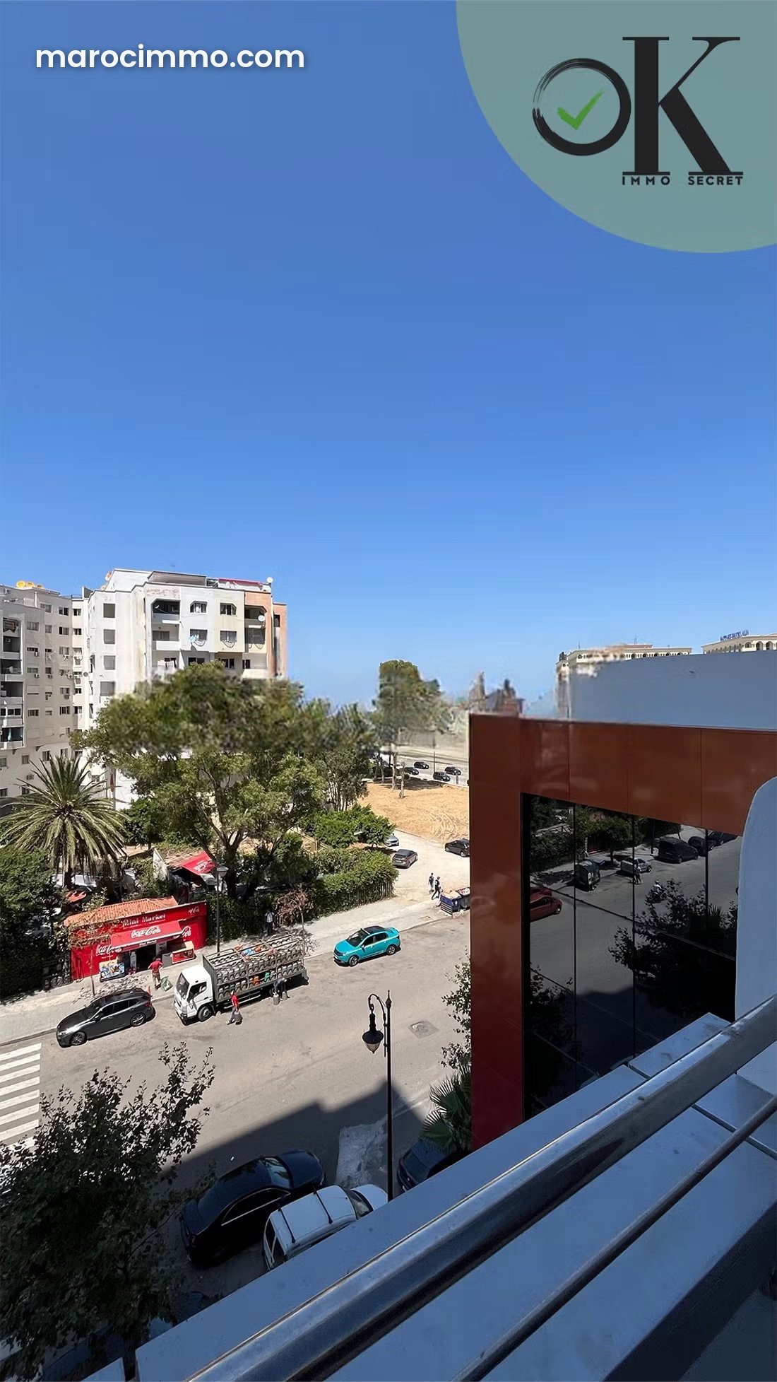 شقة فاخرة للكراء بواجهة بحرية وسط طنجة — طنجة
