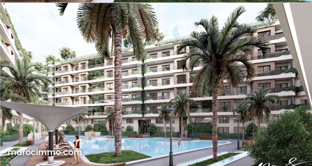 Vend appartement à Massira 1.1 belle chambre. Piscine et air conditionné — 4