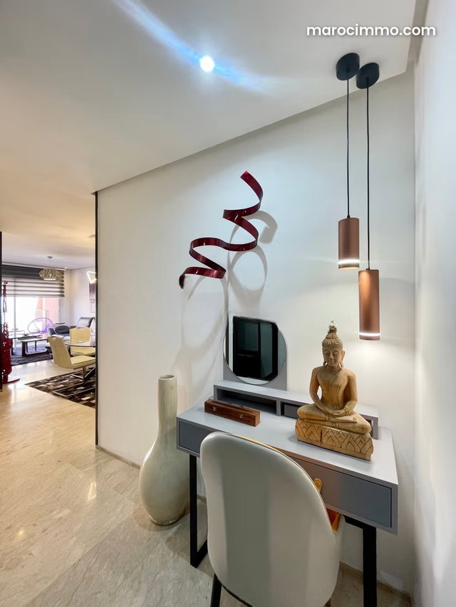 Vend appartement à Hivernage. Superficie 64 m². Meublé — 5