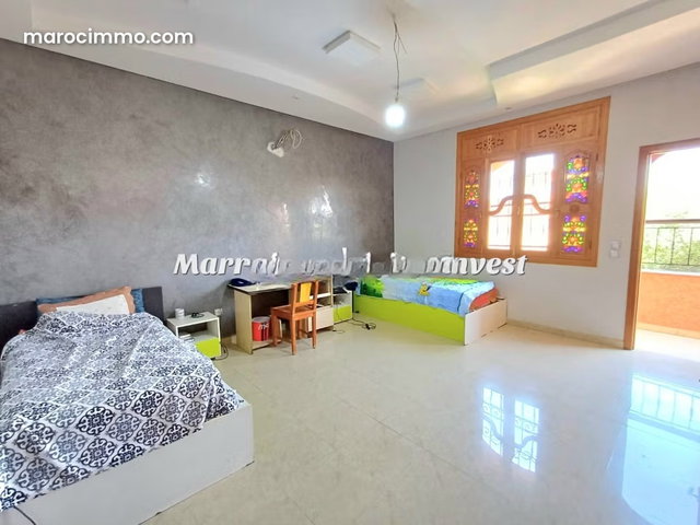 Villa Exceptionnelle à Vendre Marrakech – 380m², 6 Chambres, Puits et Finitions Haut de Gamme — 4