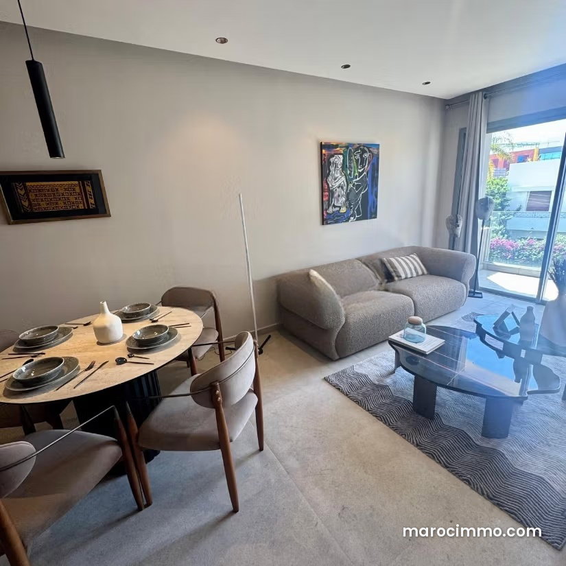 2-Bedroom Apartment with Terrace in Riviera, Casablanca — Casablanca