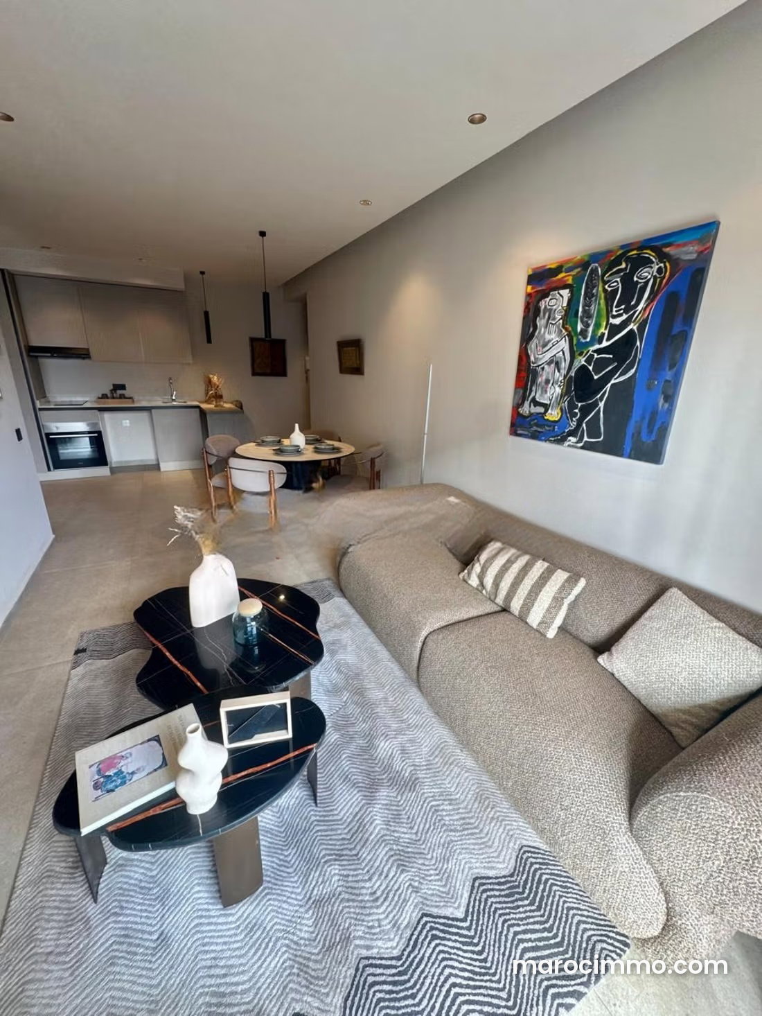 One-bedroom apartment with terrace in Riviera, Casablanca — Casablanca