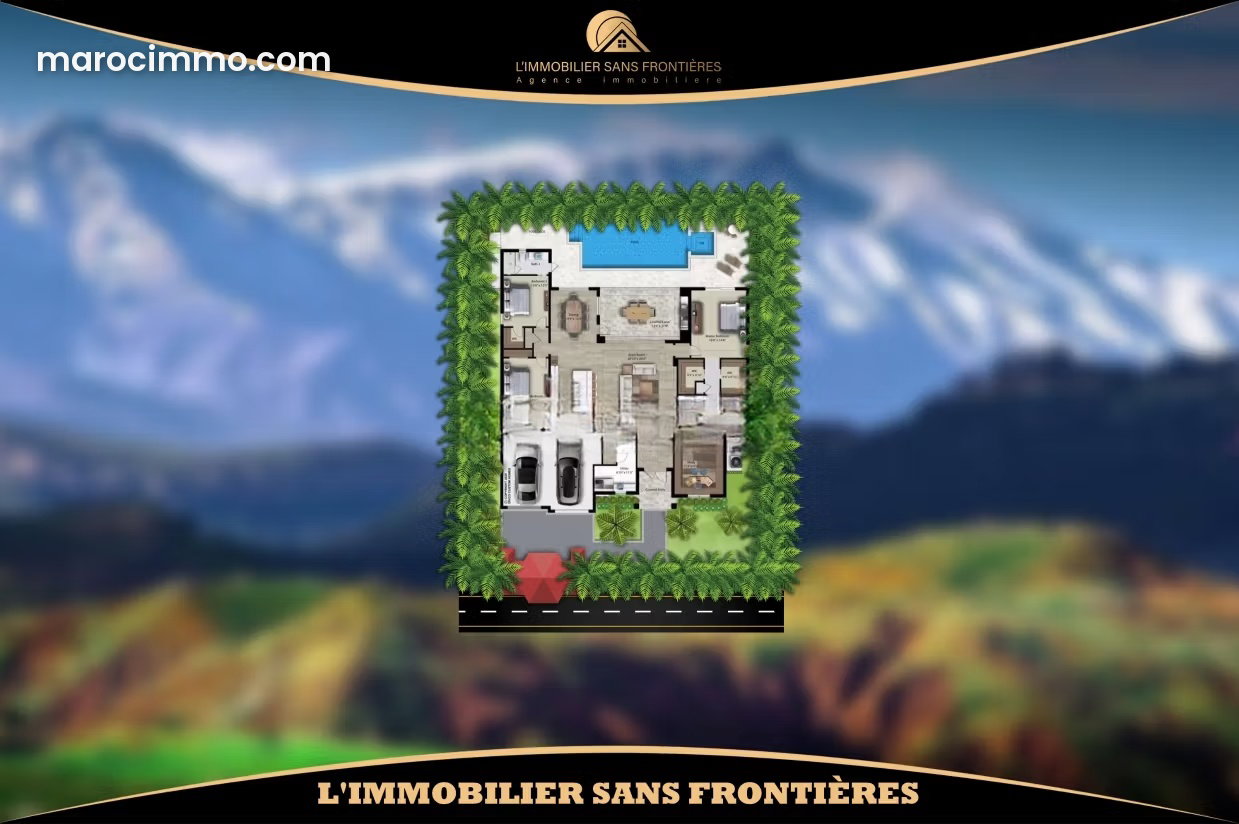 4,226 m² Plot of Land with Building Permit in Sidi Abdellah Ghiat — Marrakesh