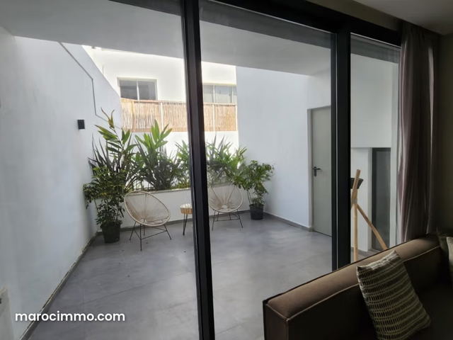 Studio avec terrasse à la location à gauthier — Casablanca