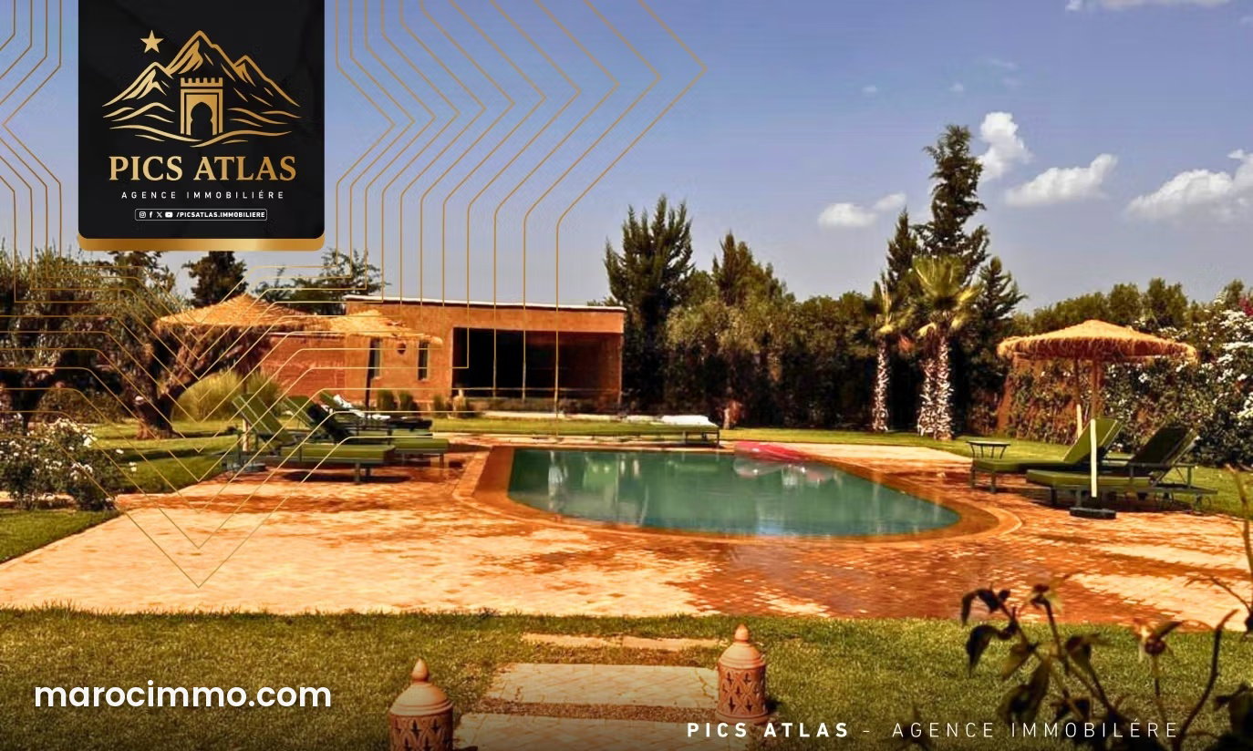 Villa haut standing à vendre, Route d'Ourika Marrakech — Marrakech