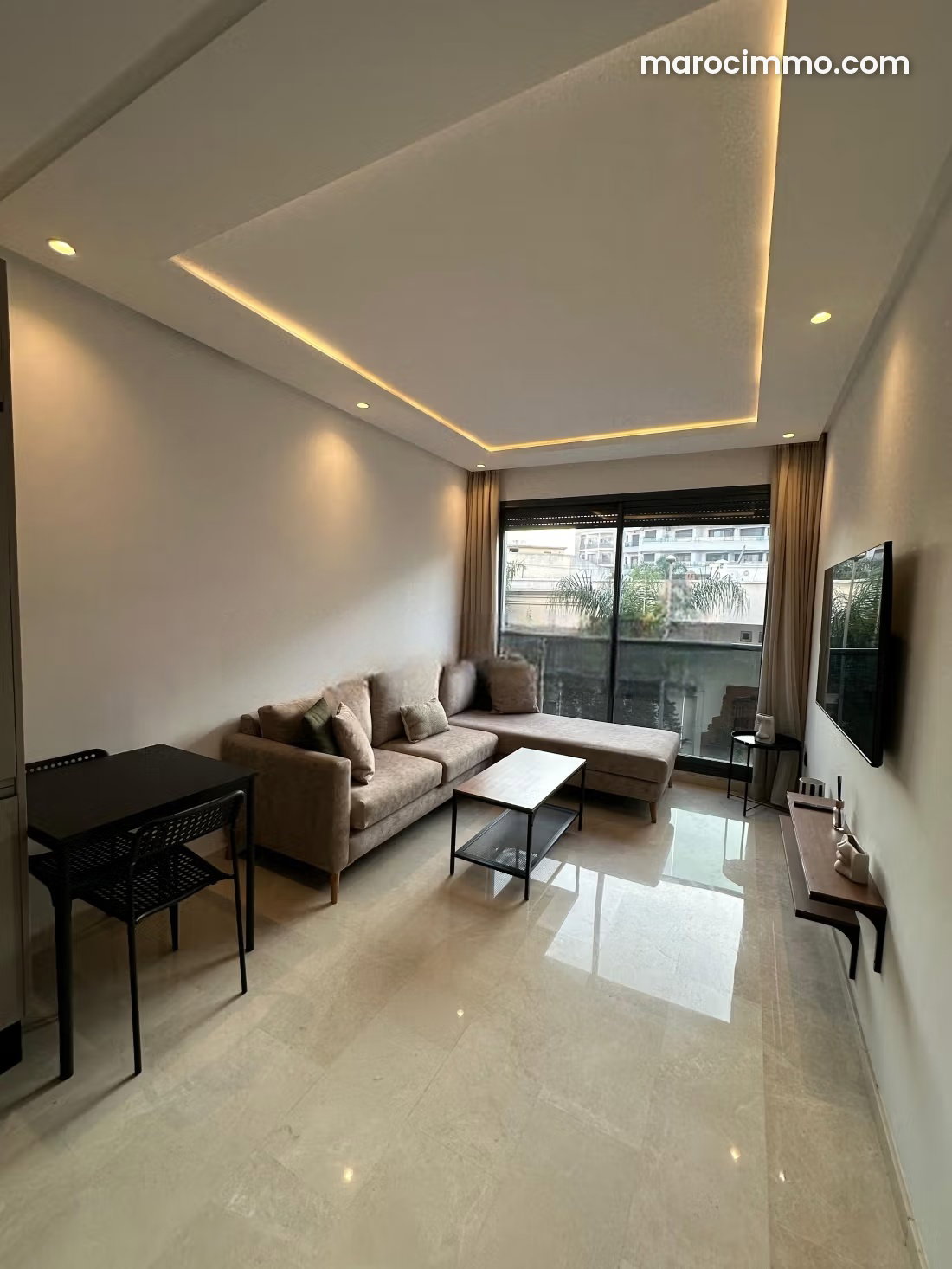 Furnished Studio with Terrace in the Heart of Les Princesses, Casablanca — Casablanca