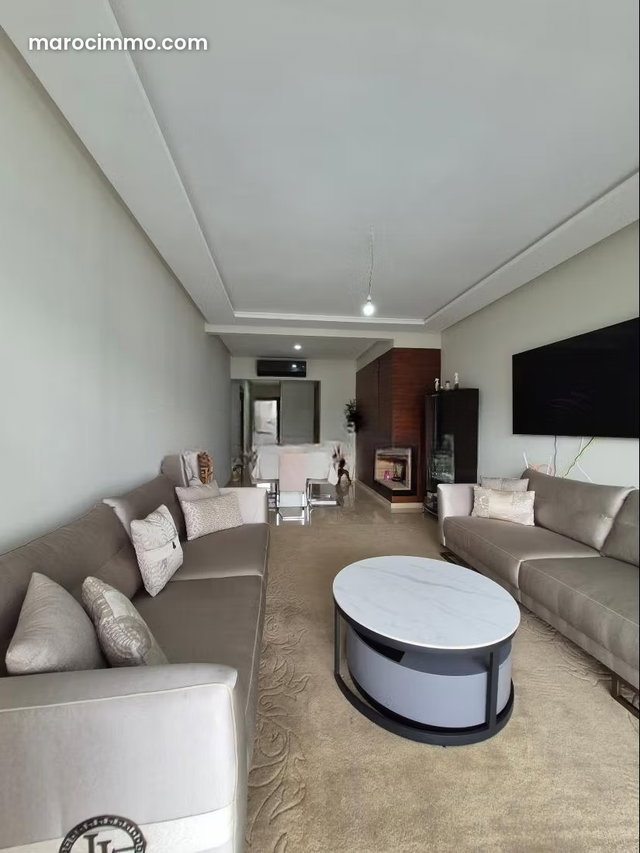 A louer superbe appt meublé de 3 chambres à Dar Bouazza — 2