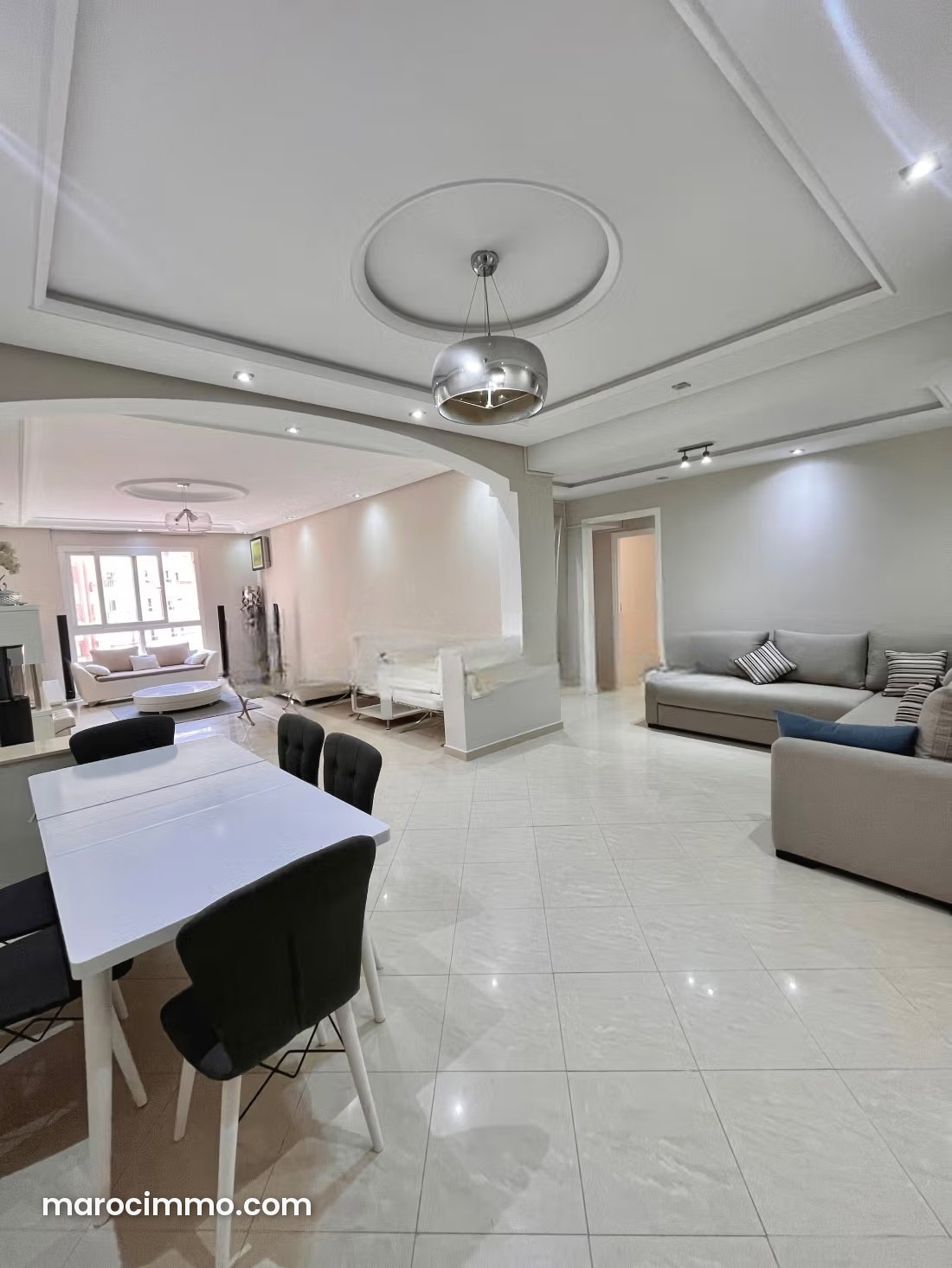 Appartement 150 m², 4 chambres, meublé, De La Plage, Tanger — Tanger