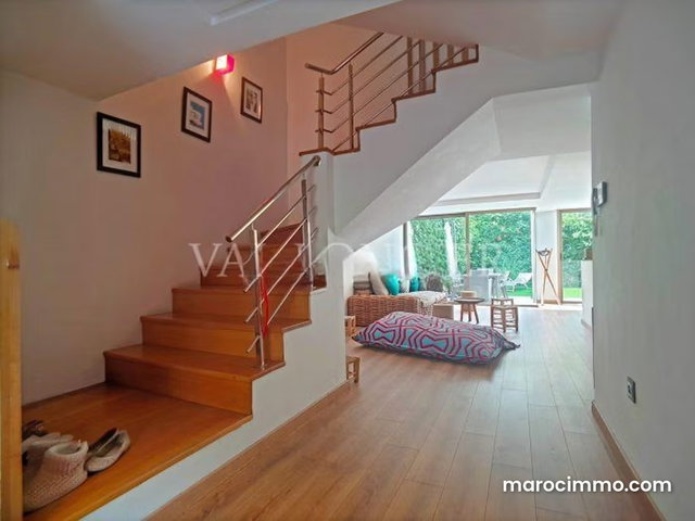 Location une maison en triplex meublée moderne au CIL, Casablanca — 5