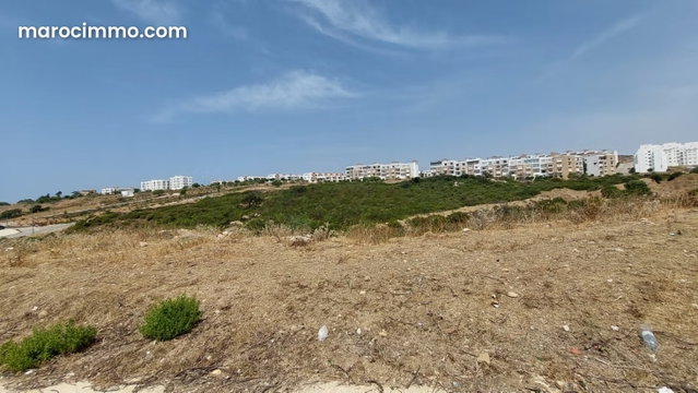Opportunité rare à Tanger terrain autorisé 4 faç Vue Mer — 5