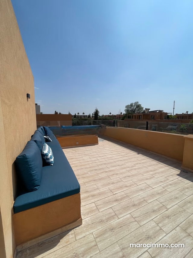 Newly Built Furnished Villa with Private Pool in Tahanaout — 2