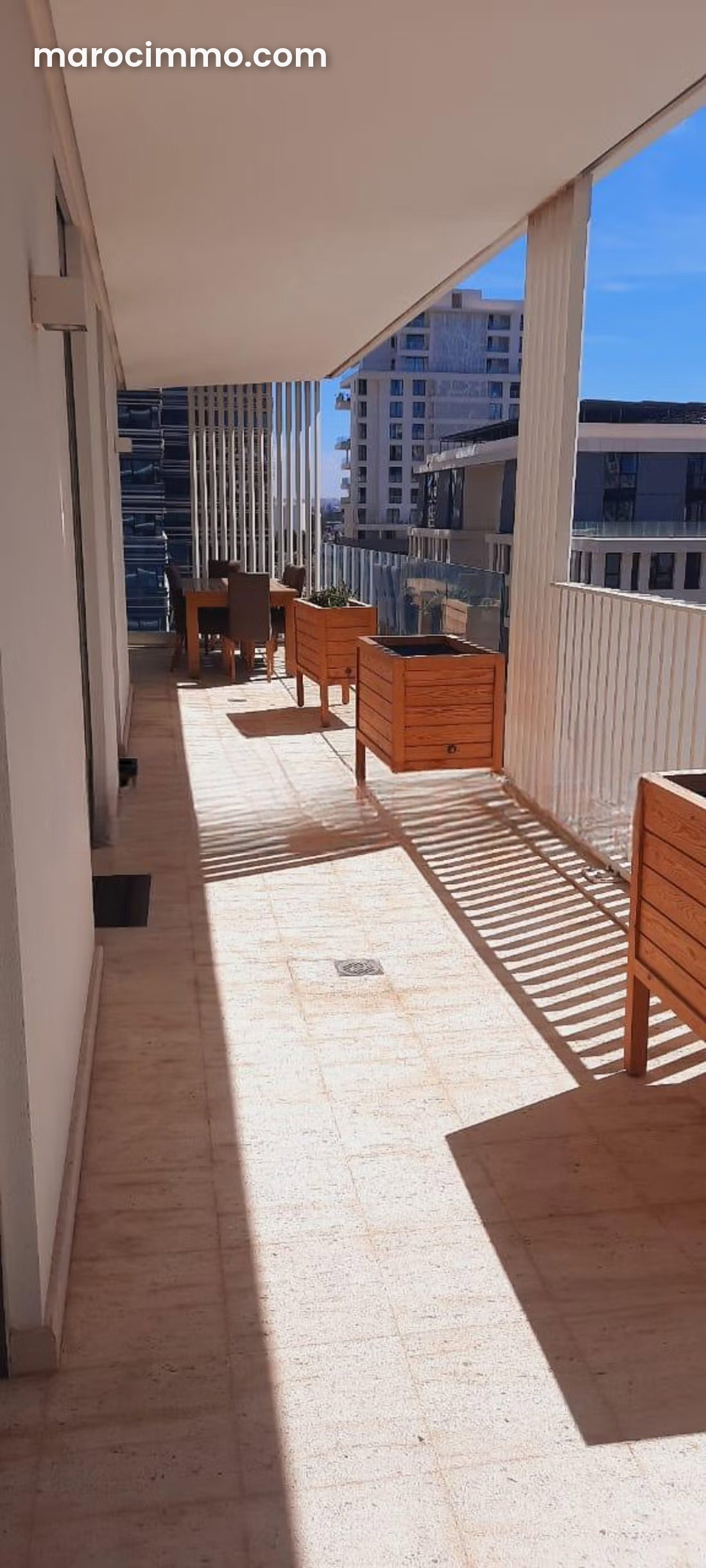 Furnished 145 sqm Apartment, Casablanca Finance City, Panoramic Views — Casablanca