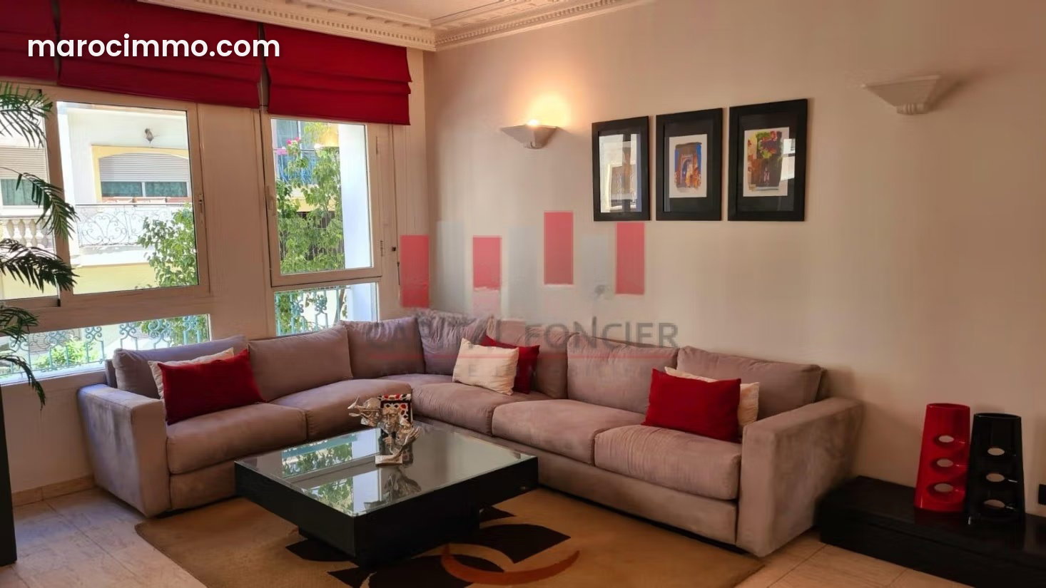 150 m² Apartment with Terrace, Racine, Casablanca — Casablanca