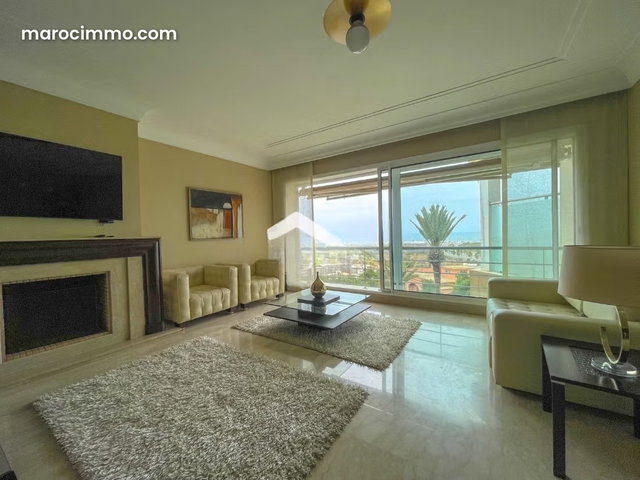 Luxury 200 m² Apartment for Rent in Ain Diab – Sea View — 2