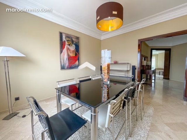 Luxury 200 m² Apartment for Rent in Ain Diab – Sea View — 5