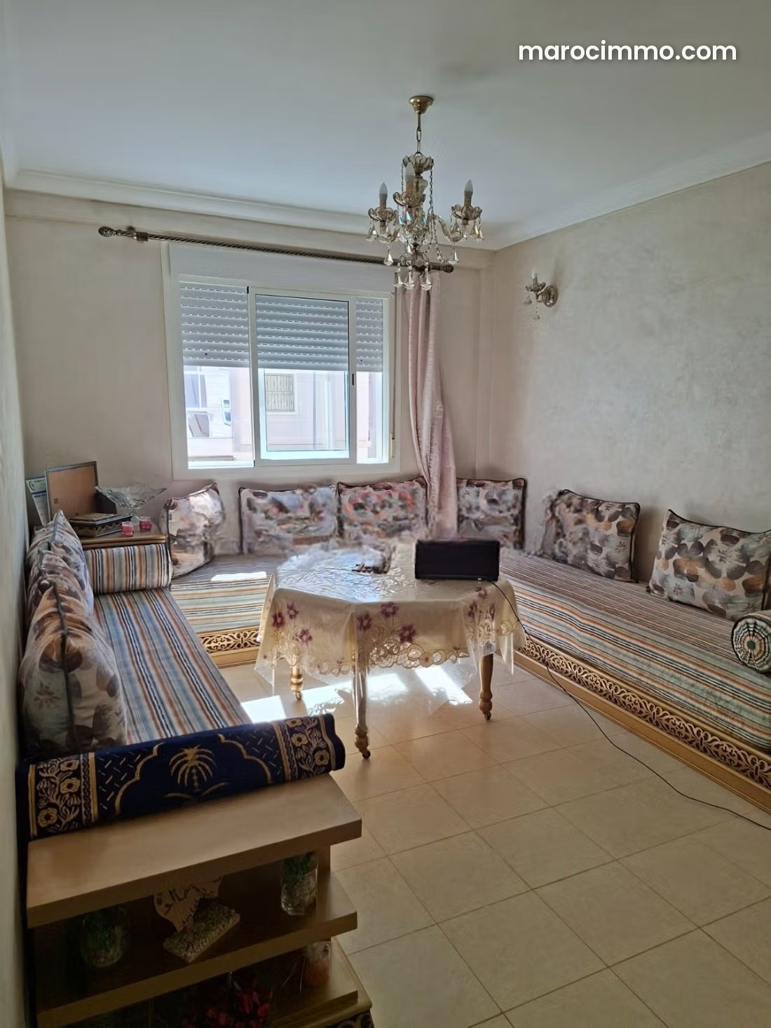 Appartement meublé double exposition à vendre quartier Manar Tanger — Tanger
